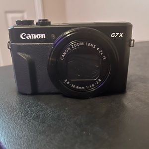 Canon power shot g7x mark ii